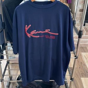 Karl Kani Keans Mens XL Navy T-shirt